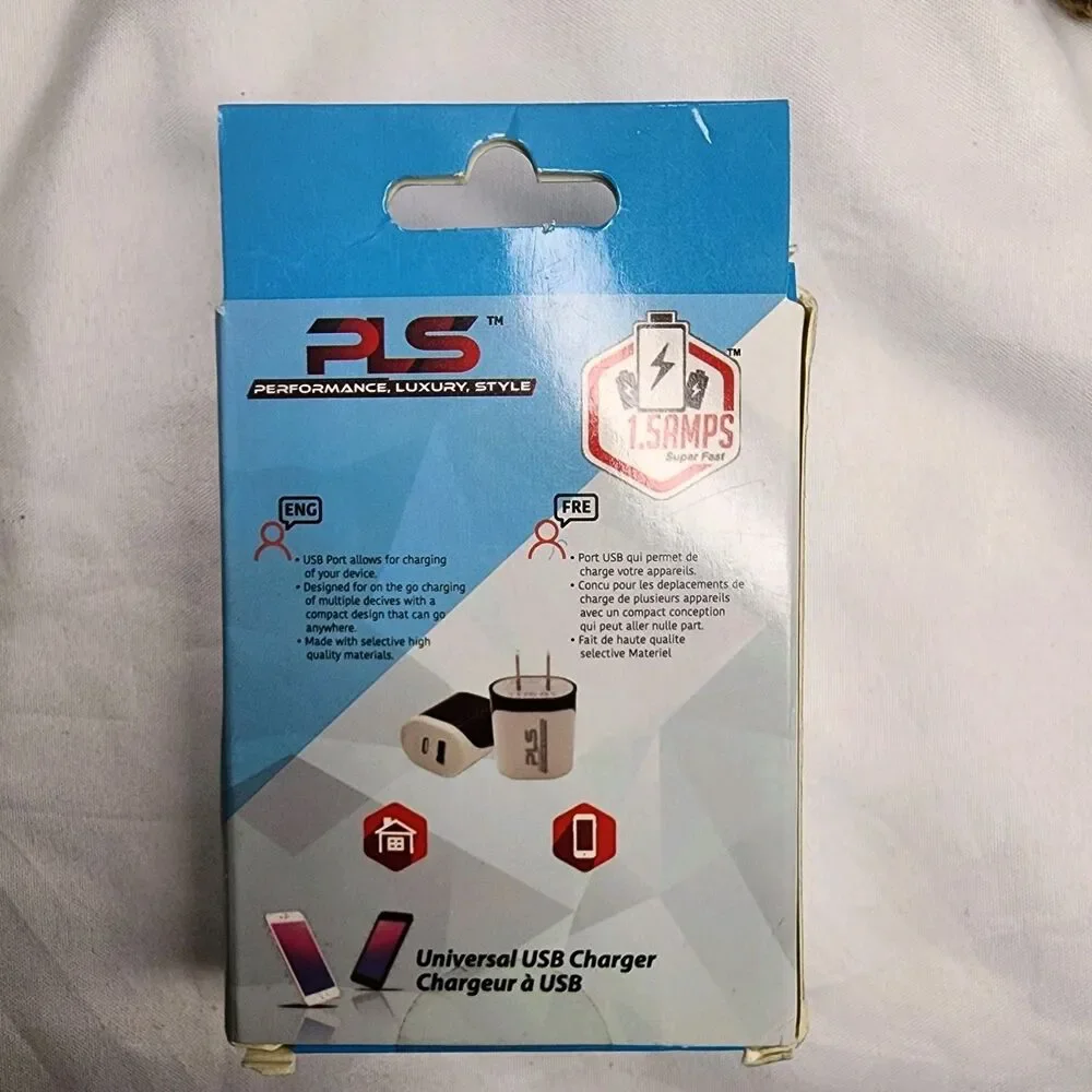 PLS Home Charger USB-A And USB-C Combo